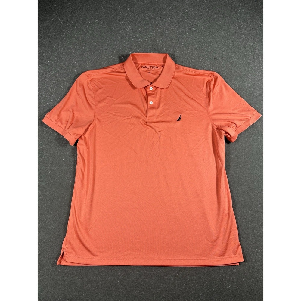 Men's Nautica Classic Fit Polo Coral XXL